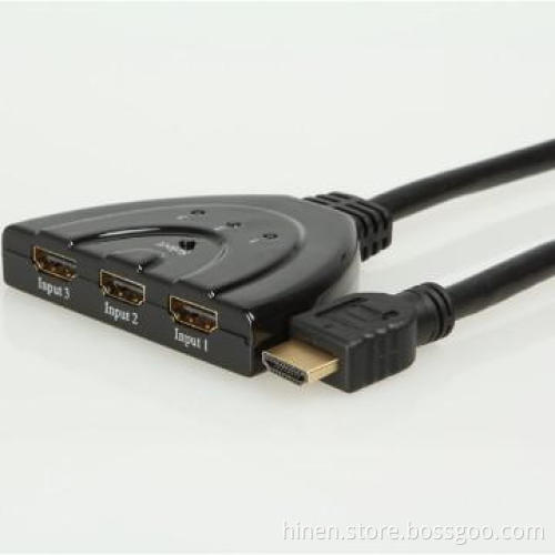 Three channel available HDMI Switcher Bidirectional
